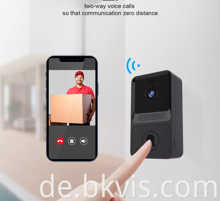 Wireless Door Bell Video Intercom Doorbell Camera